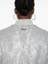 sequin-embellished bomber jacket